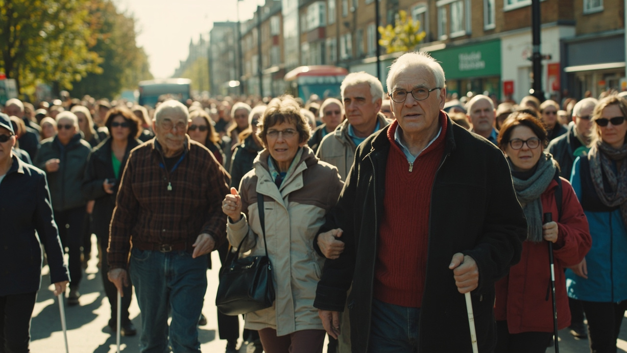 Over 200 join London charity stroll for Moorfields Eye Hospital